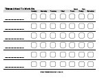 behavior chart